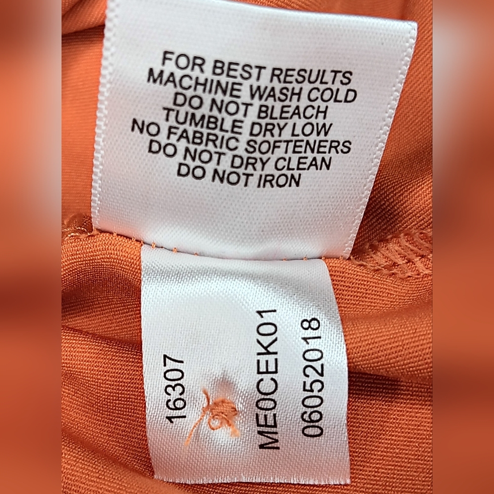 Peter Millar Texas Longhorns Men's XXL Polo Golf Shirt Orange Logo Stretch 2018 - Picture 9 of 9